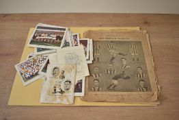A 1930's Sports Pictures Photo Album, page 5-page 26, page 29-page 60 present, along with a