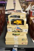 Twenty One Corgi Die-casts including Unpainted Figure Sets, Classics, Commercials etc, al boxed