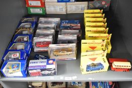 A shelf of Corgi, Dinky Matchbox and Shell Die-casts, Corgi Collection Mini's x7, 04206 James Bond