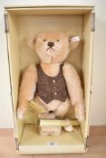 A modern Steiff Limited Edition Bear, 654411 Teddy Bear Blond 43, British Collector's 19962, with
