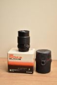 A SMC Ppentax 1:3,5 135 mm lens in original box