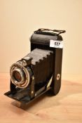 A Franka Bonifix folding camera with Schnieder-Krueznach Radionar 1:4,5 105mm lens