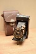 A Kodak Vest Pocket Series II folding camera with Anastigmat 1:6,3 83mm lens