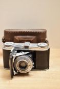 A Voigtlander folding camera with Skopar 1:3,5 5cm lens