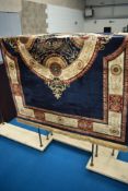 A modern machined Sareok Kashan rug, approx. 225 x 155cm