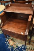 A 19th Century mahogany commode