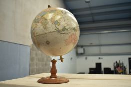 A modern educational globe, Cram Herff Jones
