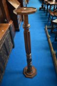 A 19th Century and later jardienere stand or torchere, height approx. 106cm