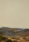 Lizzie Walley (Contemporary, British), oil on canvass, Two Lake District studies - 'Mist descended