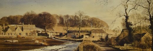 After Alan Ingham (1920-1994), coloured print, 'Morning Glory', signed to the lower right, limited