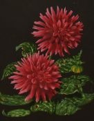 William F. Goulding (20th Century), oil painting, Dahlia Flowers, signed to the lower left,