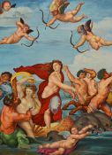 Graham Townsend (20th Century, British), after Raphael (1483-1520, Italian), oil on board, '