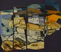 *Local Interest - Bill Taylor (20th Century, British), mixed media/acrylic, 'Matterdale End', Lake