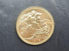 A 1978 Queen Elizabeth II Gold Sovereign, Royal Mint