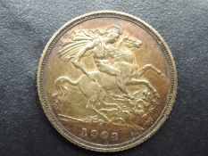 A 1903 George V Gold Half Sovereign, Royal Mint