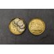A set of seven Victorian toy money pieces, in original brass 'Windsor Castle' capsule, each coin - Image 3 of 3