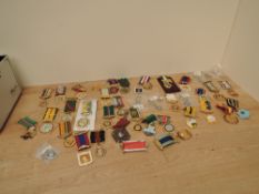 A collection of Buffalo's Regalia, Jewels, Medals etc