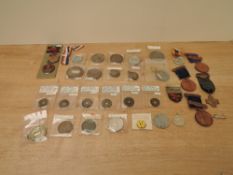 Six Chinese Empire Coins, all noted by vendor including 1 Cash 1821-51 and 1851-61 and later along