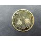 A Kiribati & Samoa Millennium Gold Proof $50 Coin in two parts, 8g of 999/1000 Gold, Westminster - Image 1 of 3