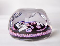 A limited edition Whitefriars glass Silver Jubilee 1952-1977 Royal Cypher paperweight, PL511 6+1