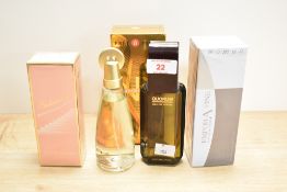 A group of assorted fragrances and eau de toilette, to comprise two boxed Madame Glamour Suddenly