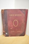 Great Masters, A new publication of beautiful pictures. Plates present, incomplete 57/100.