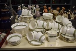 A Royal Doulton 'Rondelay' part dinner/tea service, comprising of 116 pieces, some ware to gilding.