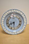 A mid-20th Century Wedgwood Metamec battery operated wall clock, diameter 25cm