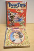 Children's. Tiger Tim's Annual 1933. London: 'tiger tim's weekly', 1933. Original cloth spine with