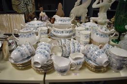 A large Colclough 'Braganza' part dinner/tea service, comprising of 117 pieces approximately.