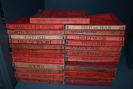 British Topography and Travel. Ward, Lock & Co. Ltd. Red Guides. A selection, mixed editions. (25)