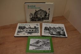 Wainwright. Four titles: Kendal in the Nineteenth Century - in glossy/laminate dust jacket, not