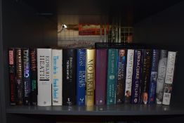 Biography. Modern miscellany. Hardbacks in dust jackets. Some signed. (18)