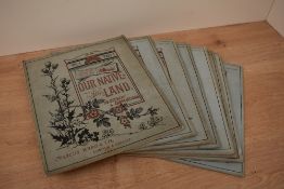 Illustrated. Our Native Land: Its Scenery & Associations. London: Marcus Ward & Co. Volume I in 12
