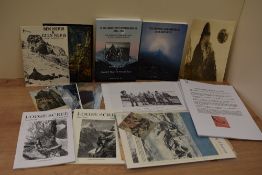 Mountaineering. A selection of climbing/mountaineering images, articles, journals, and related