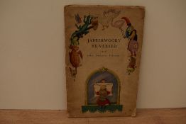 Advertising. Guinness. Jabberwocky Re-Versed and other Guinness Versions. Dublin: 1935. Original