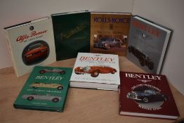 Motoring. Dalton Watson Publications. Includes; Bentley, Rolls-Royce, Alfa Romeo interest. All