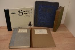 War Art. Two titles: Crawford Flitch, J. E. [intro.] - The Great War Fourth Year: Paintings by C. R.