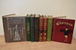 Annuals. A small selection. Includes: The Captain - Volume VII (1902); Volume XXI (1909); Volume