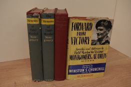Montgomery of Alamein. A small selection, includes: a presentation copy of The Memoirs (1958, 4th