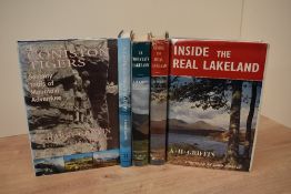 Lake District. A. H. Griffin selection. Each book inscribed by the author. Hardbacks in dust