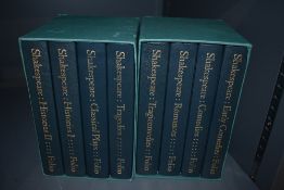 Folio Society. William Shakespeare: The Complete Plays. Eight volumes in two slipcases. 1997. (8)