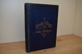 Poetry. Gray, Thomas - An Elegy Written in a Country Churchyard. London: Joseph Cundall, 1854.