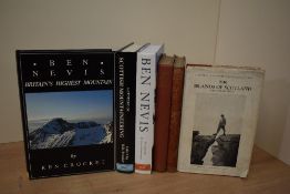 Mountaineering. Scottish interest. Includes: Scottish Mountaineering Club Guides. (6)