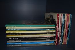 Motoring. Eleven volumes from Hayne's Super Profile series and six volumes from Warne's Olyslager