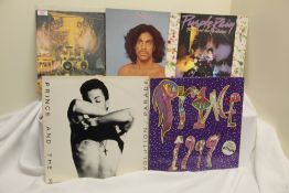 A selection of nine titles by Prince - some of his classic albums on offer here
