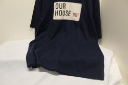 A signed ' Suggs ' of Madness T-Shirt ' our house a London story ' official Tee - XL and appears