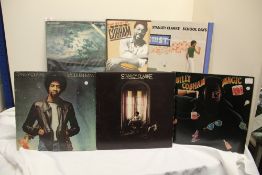 A lot of four Jazz / Fusion interest records with titles by Billy Cobham and Stanley Clarke - as