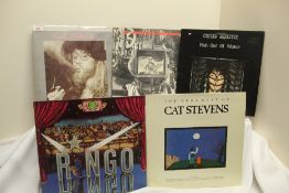 A twelve album mixed lot with some interesting titles up for grabs here - rock / pop and more on