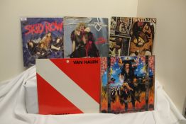 A mixed lot of rock and metal interest - some nice titles on offer here - eight in total